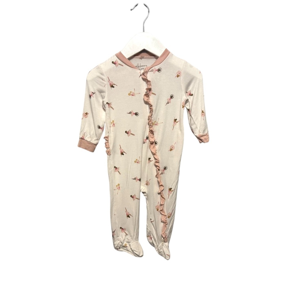 ⭐️ 5/$30 Milkberry Kids Bamboo Zip Sleeper size 3-6 Months